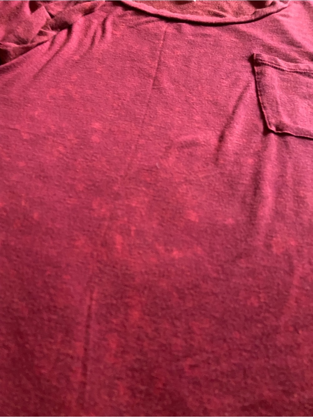 PacSun Kirra Red Acid wash Tee - Picture 2 of 3